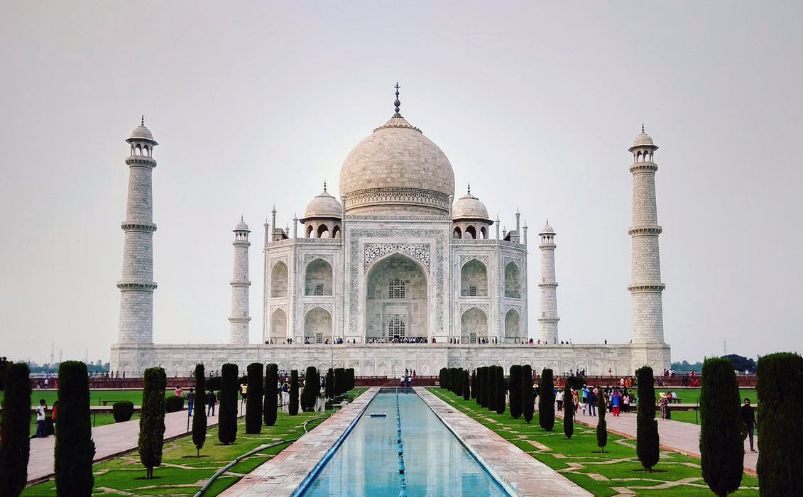 Marmorpalatset Thaj Mahal